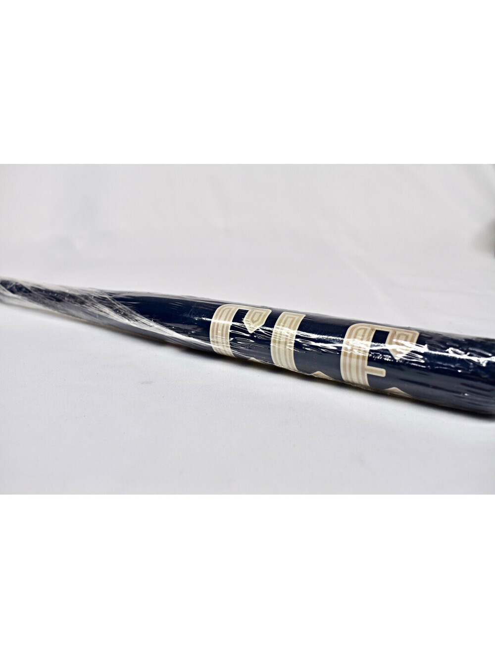 Cleveland Guardians MLB 18” Mini BatNavy/Tan Baseball